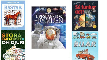 Faktaböcker för barn [2024] - 21 tips på faktaböcker för alla åldrar