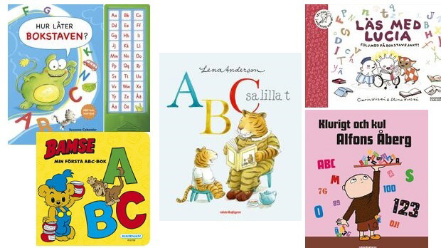 Bästa ABC-boken 2024 - Lär ditt barn bokstäver med en ABC bok