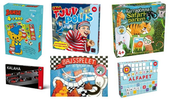 Sällskapsspel för barn 3-6 år - (15 Tips på roliga spel för små barn)