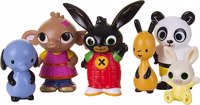 6 små figurer med Bing och vännerna