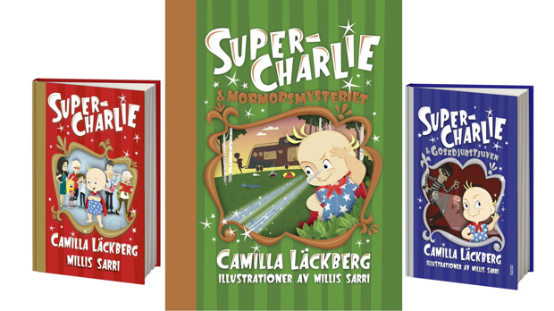 Allt om alla Super Charlie böcker av Camilla Läckberg
